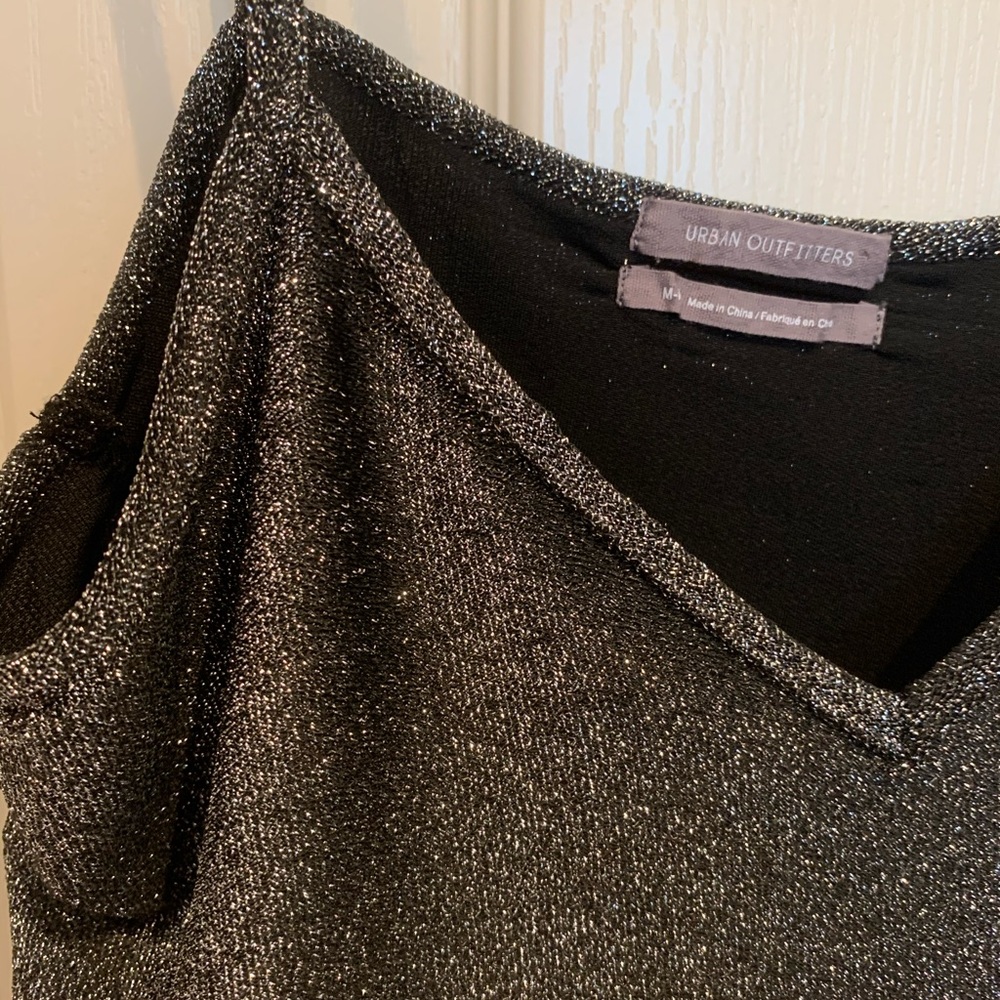 Sparkly going-our Urban Outfitters top